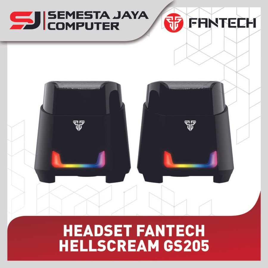 Speaker Fantech Hellscream GS205 RGB - GS 205 GS-205 Gaming