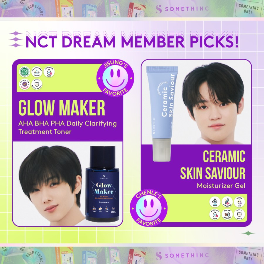 ✨ AKU MURAH ✨ SOMETHINC NCT DREAM'S Pick - Acne &amp; Pore Combat Kit (Vol. 1)