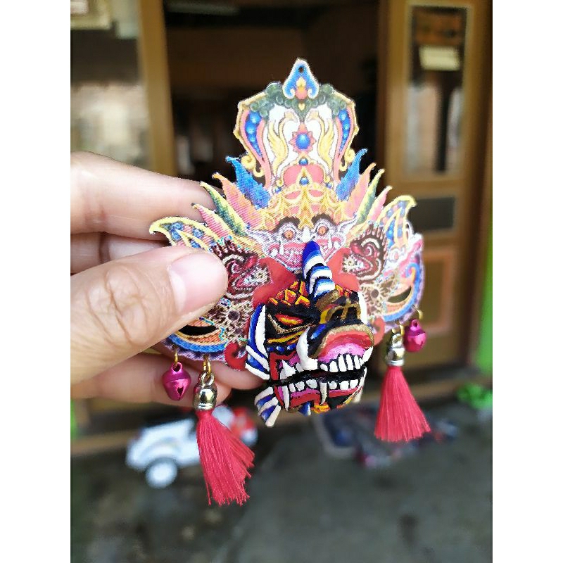 Miniatur baronga kucingan semi devil reog jawa timur