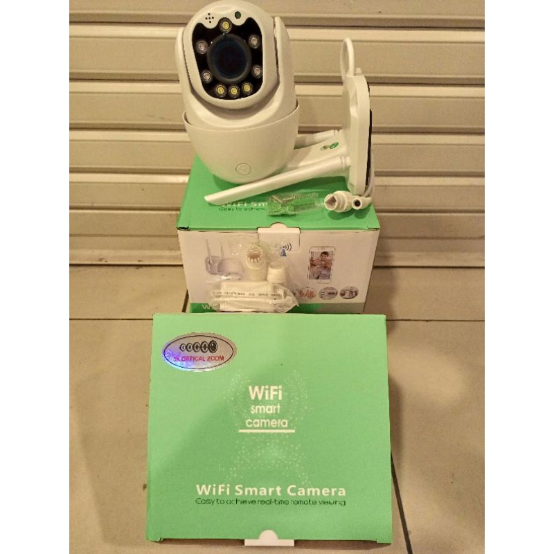 IP CAMERA OUTDOOR PTZ SPEED DOME 8MP 1080P WIRELESS 5x OPTICAL ZOOMColorVu : Malam Berwarna