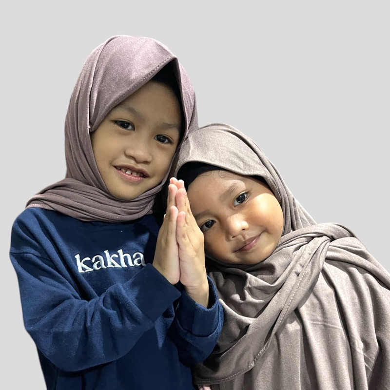 PASHMINA KAOS ANAK (SERIAN ANAK | KIDS SERIES)