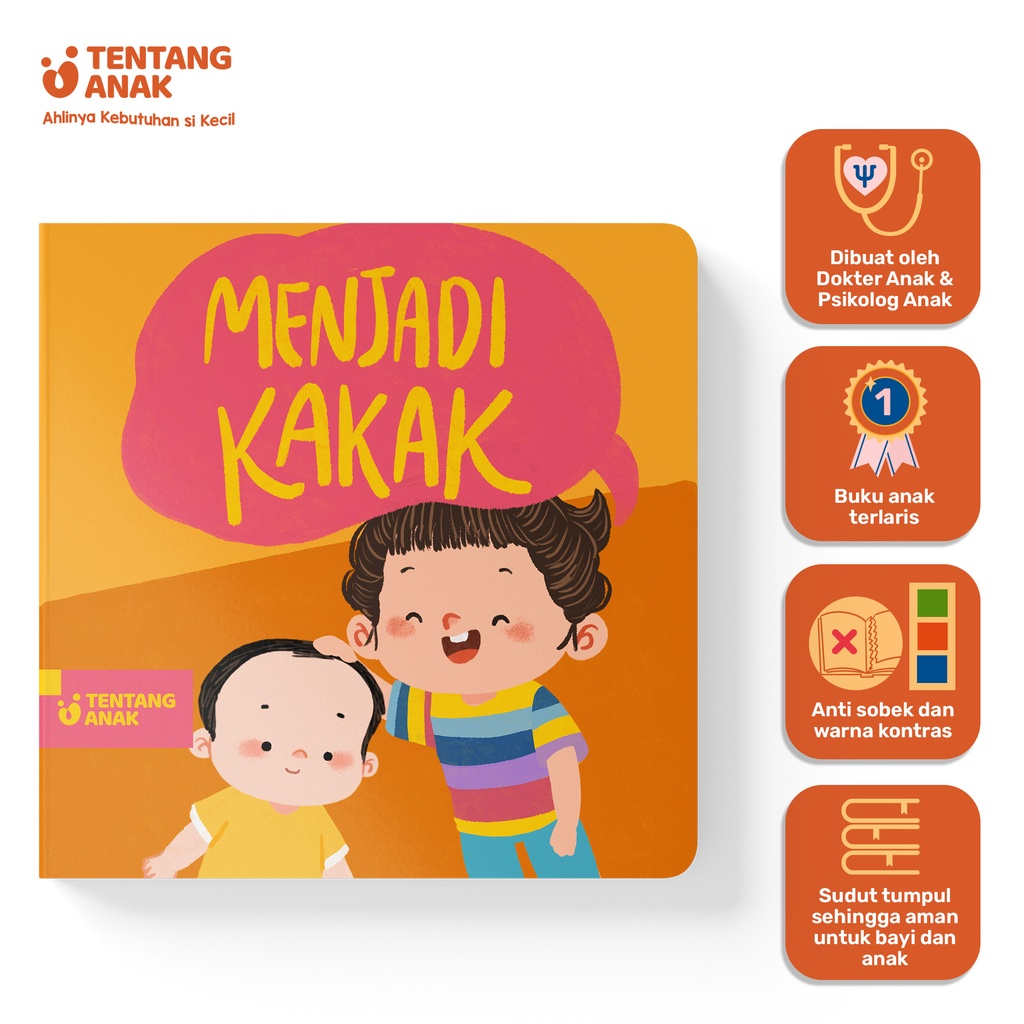 TENTANG ANAK - Board Book Menjadi Kakak