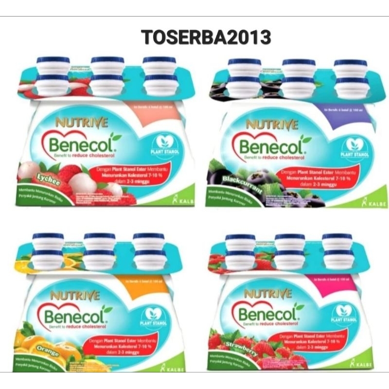 

NUTRIVE BENECOL 6 X 100 ML- MINUMAN PENURUN KOLESTEROL