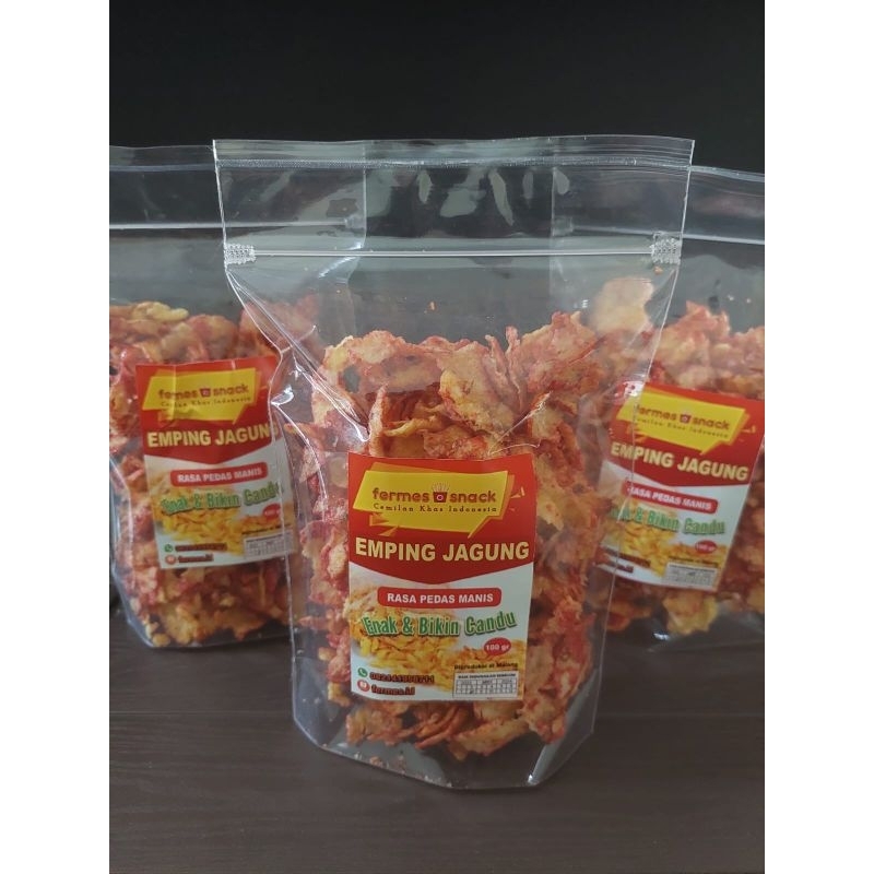 

Keripik Jagung Pedas Manis Khas Indonesia