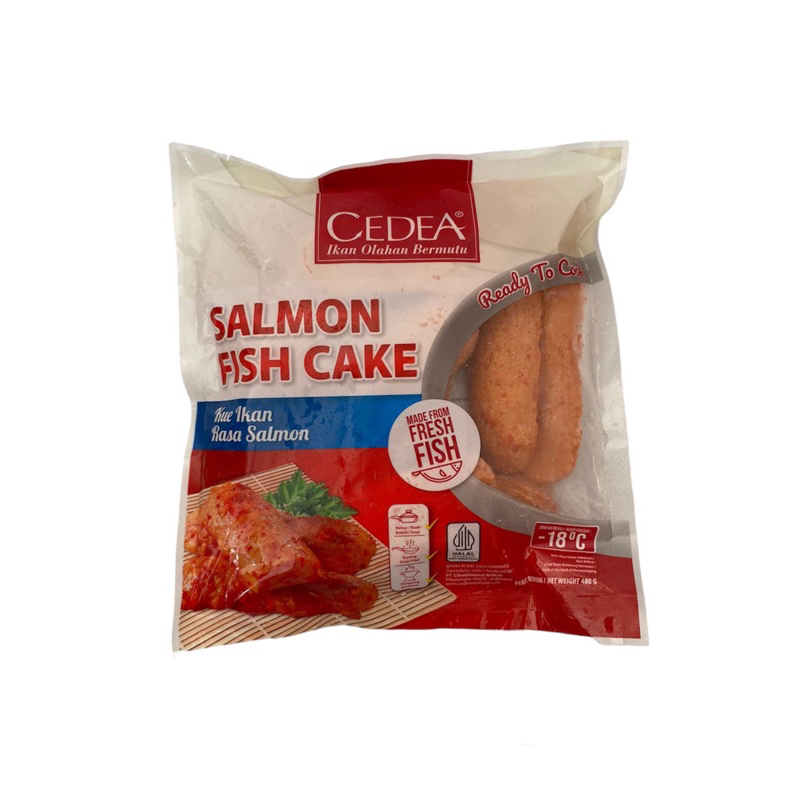 Cedea Salmon Fish Cake 480gr