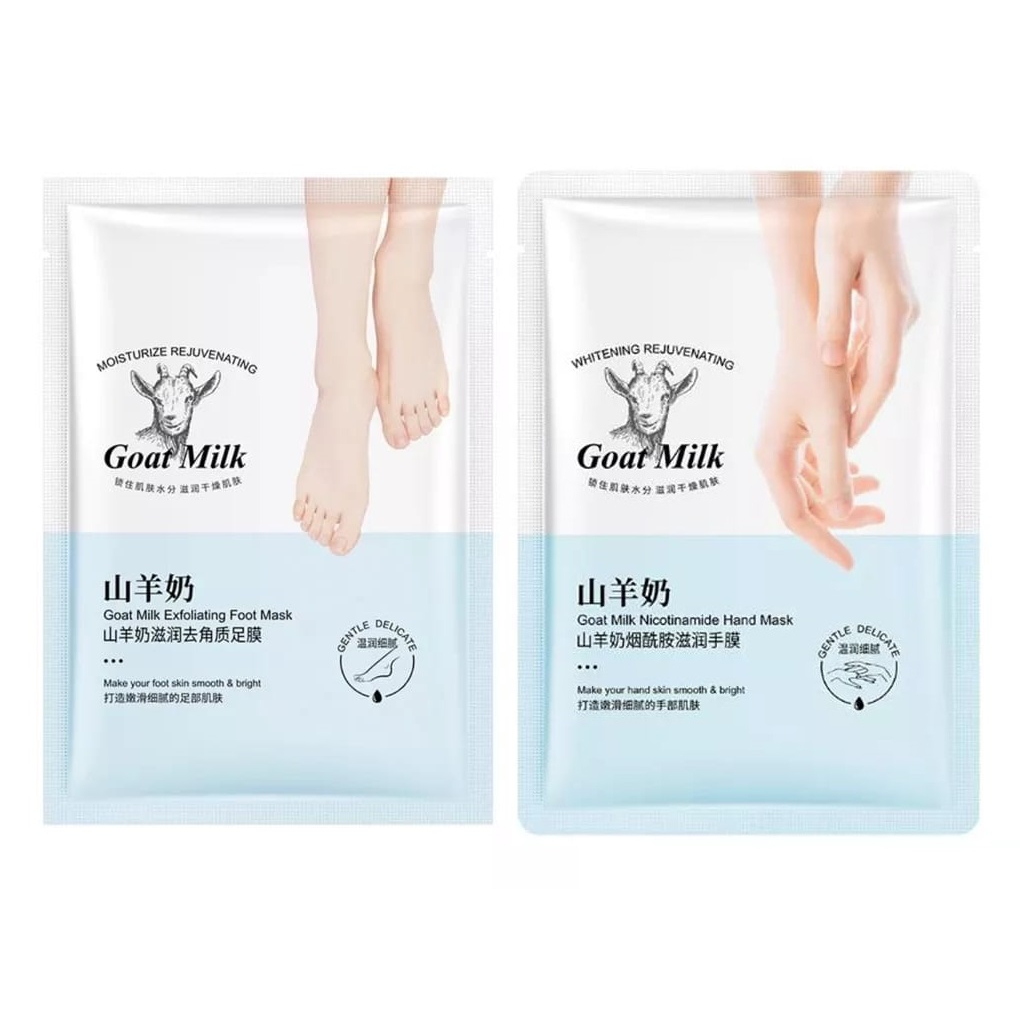 Masker Goat Milk Hand mask /Foot Mask/goat milk mask/masker susu