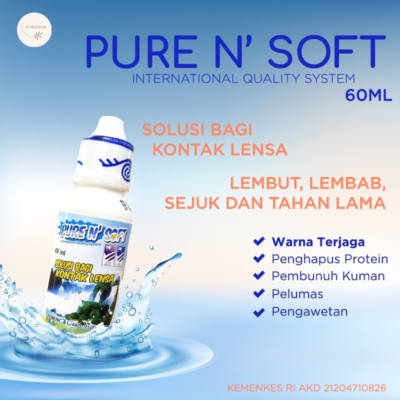 Air softlens / CAIRAN SOFTLENS PURE N' SOFT 60ml