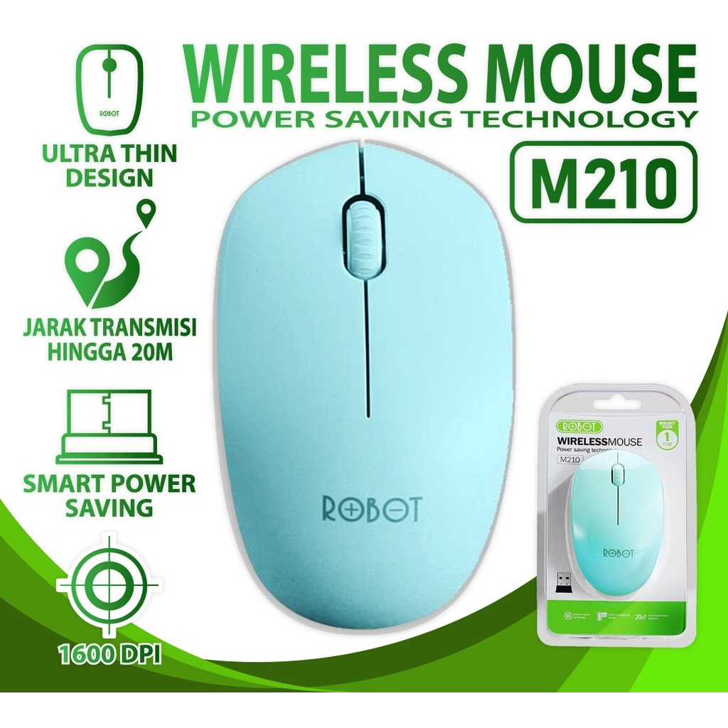 WIRELESS MOUSE ROBOT M210