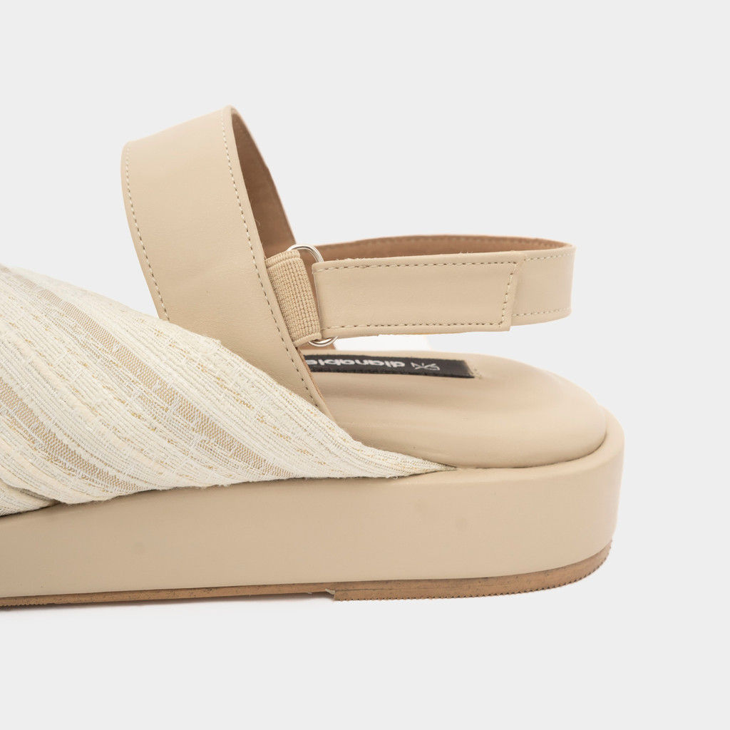 Dianable - Zena Cream Platform Sandal Reborn