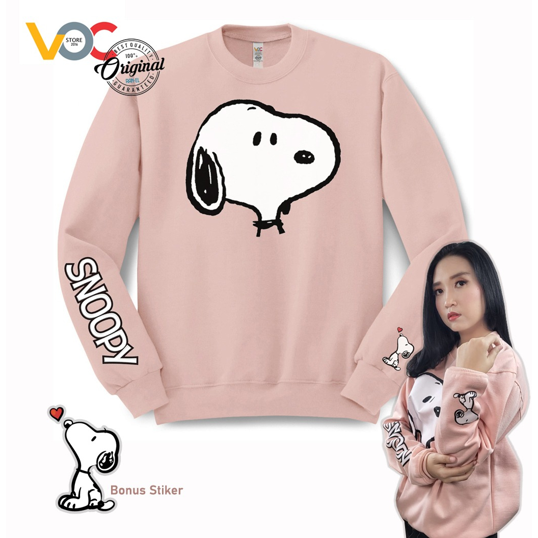 Sweater Lengan Panjang Korean Style Hoodie Oversie Baju Wanita Switer Wanita Crewneck Oversize Hoodie Murah