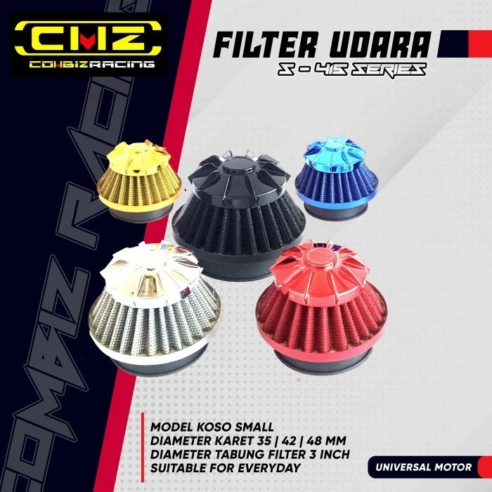 FILTER SARINGAN UDARA KARBURATOR CARBU KARBU MODEL KOSO MINI MAHKOTA BINTANG PWK PE 24 26 28 UNIVERSAL