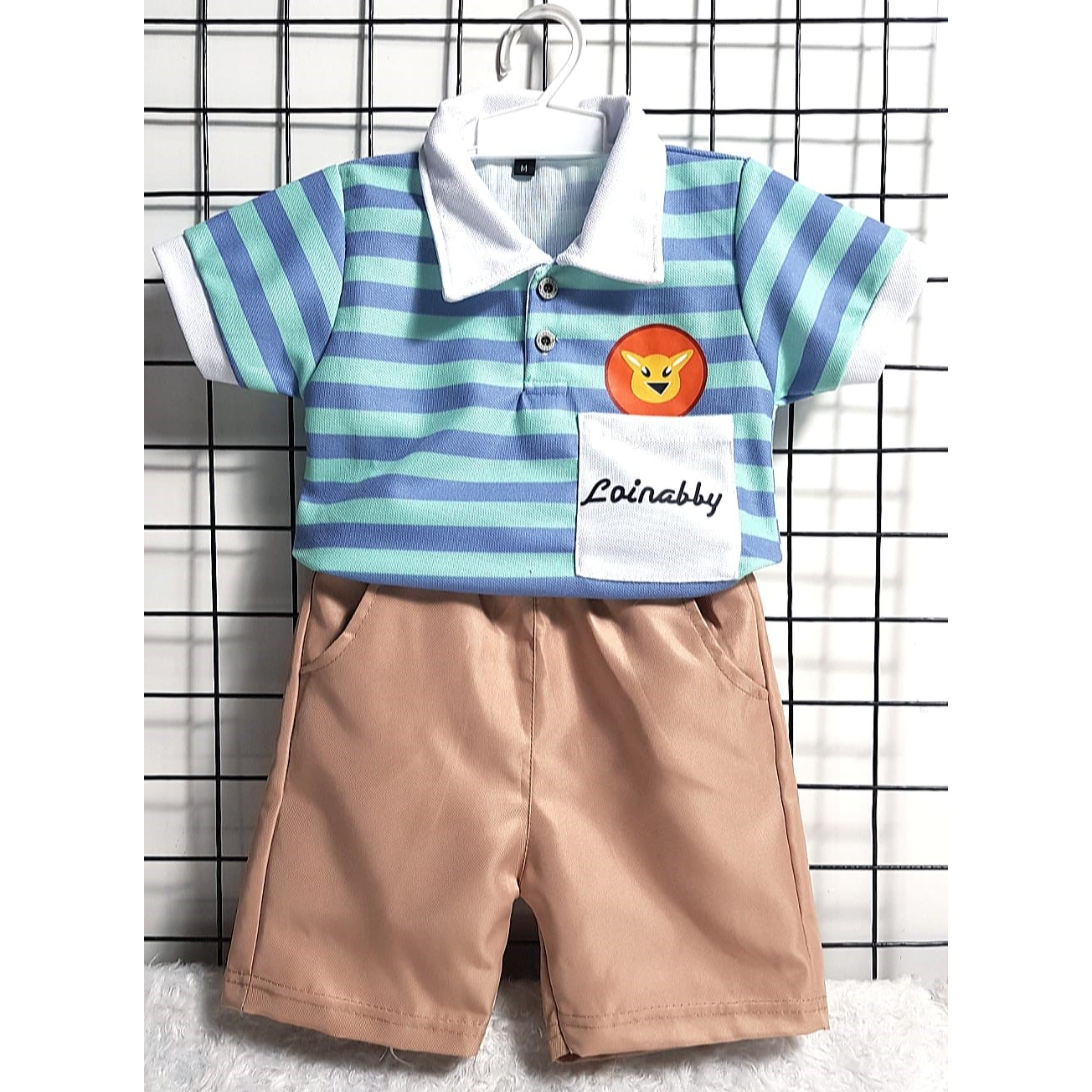 SETELAN ANAK LAKI LAKI/MOTIF SALUR METODE CETAK SUBLIM/GAMBAR CETAK DTF/UNTUK ANAK USIA 1 TAHUN SAMPAI 4 TAHUN/BISA COD