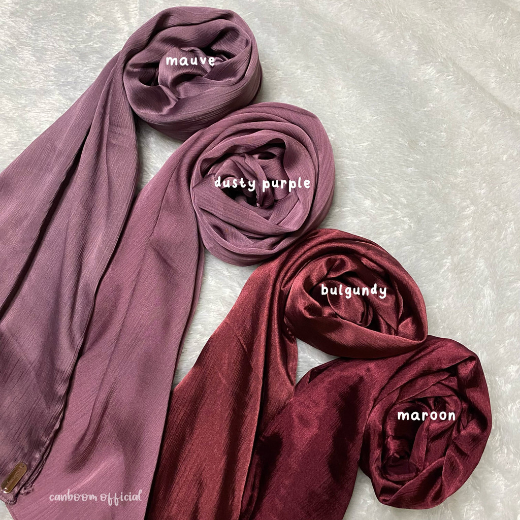 Pasmina silk cardenza / pasmina malay cradenza silk premium by canboom official