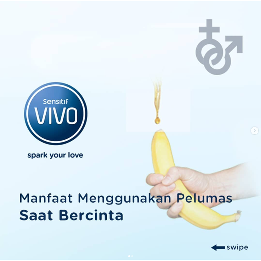 [BPOM] VIVO H2O Lube Isi 60 ml / Vivo Lubricant / Gel Pelumas / MY MOM