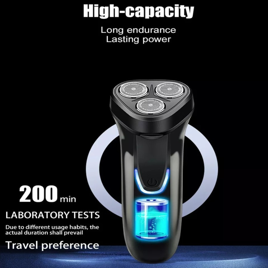 Electric Shaver Pro Cukur Pencukur Kumis Jenggot JLL027 Portable Cukur Kumis Jenggot Bulu Ketiak 3in1 - Ys Shop