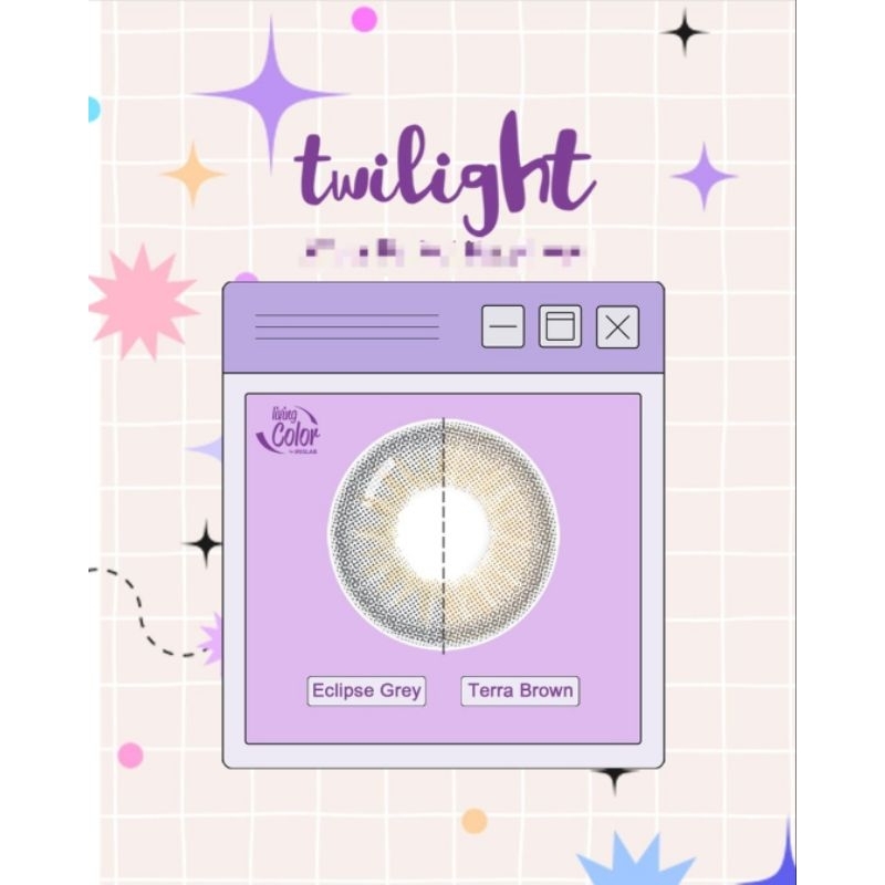 [14.2mm] Softlens Twilight Irislab Softlens Fashion Lensa Kontak