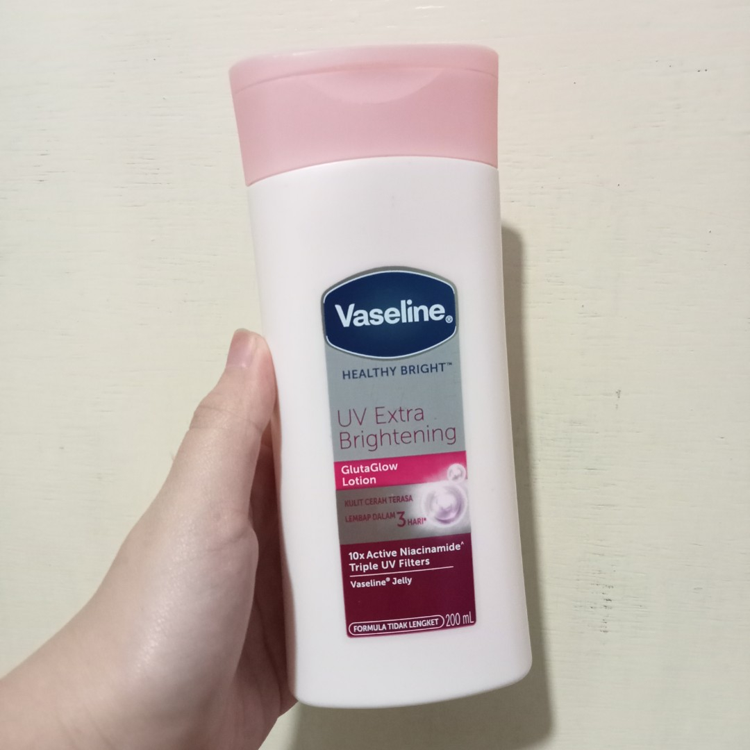 Vaseline Uv 200ML Vaseline 200ml UV Vaseline Healthy Bright UV Extra Brightening Body Lotion