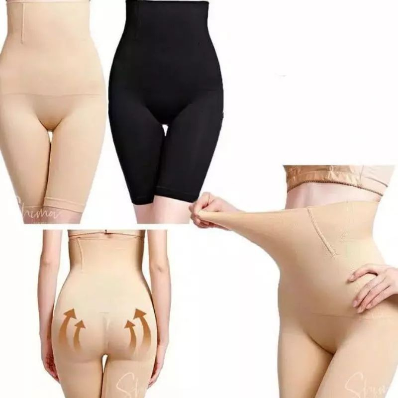 ask.id Body Shaper Pants Korset Pelangsing Kualitas Premium Pelangsing Tubuh Wanita KS17