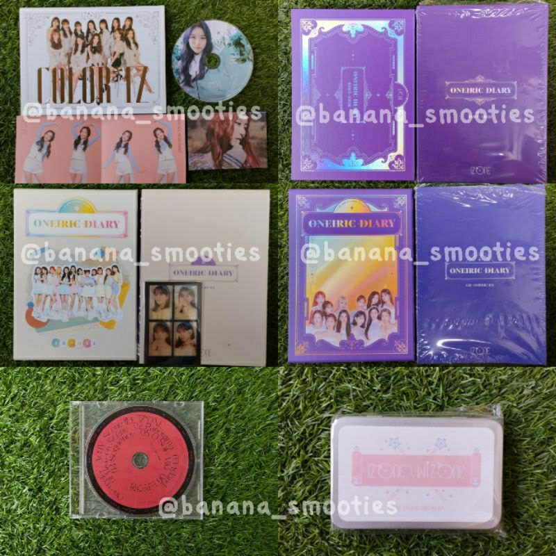 ALBUM ONLY IZ*ONE ONEIRIC DIARY 3D ONE-REELER FANKIT IZONE