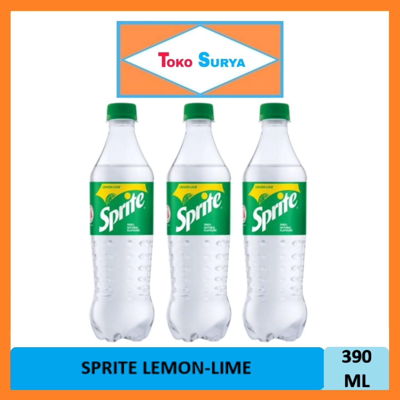 

Sprite Minurman Berkarbonasi Rasa Lemon Dan Jeruk Nipis 390 Ml