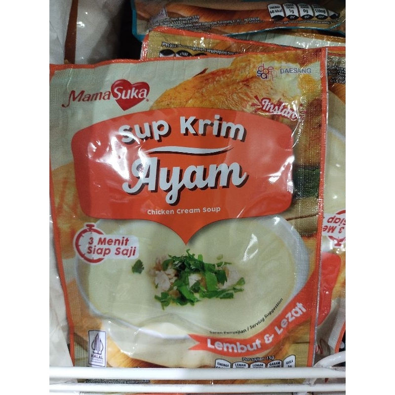 

MAMA SUKA Sup Krim Ayam 55gr