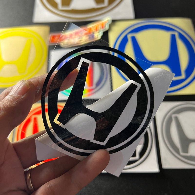 Sticker Stiker LOGO HONDA Cutting