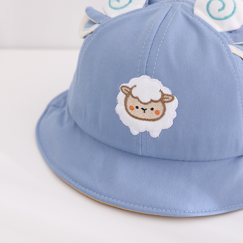 Topi Baseball Bucket Import Model White Sheep / Baseball Cap Hat