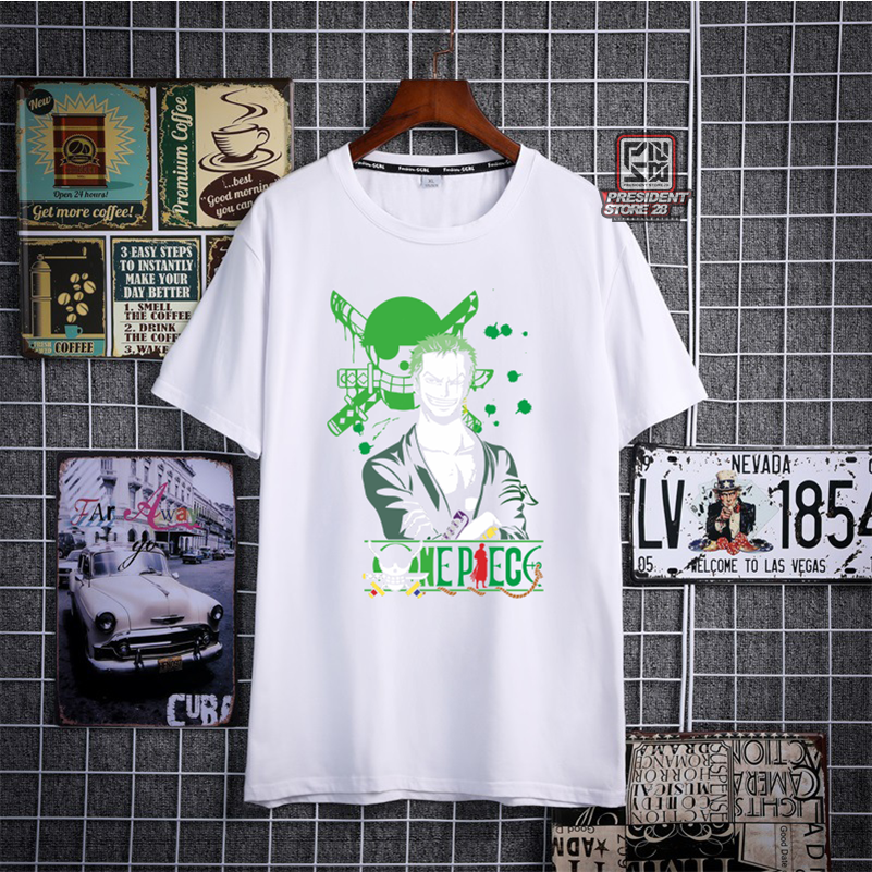 Koas Pendek Pria motif Anime - Kaos Anime Tangan pendek Bahan Cotton 3os - Kaos Distro Pria Wanita