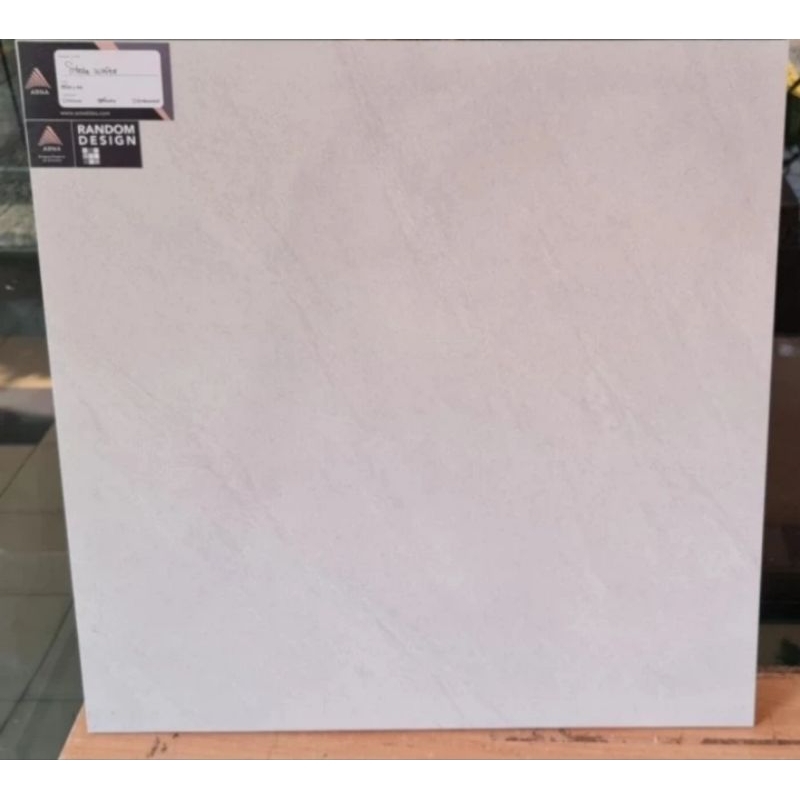 Granit Putih Polos Kasar 60x60 Arna Stella White Matt