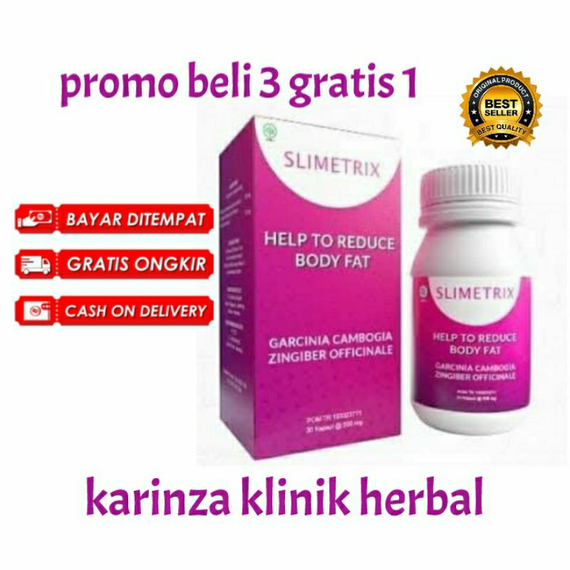 SLIMETRIX DIET PELANGSING BADAN BPOM OBAT SLIMETRIX ASLI ORIGINAL