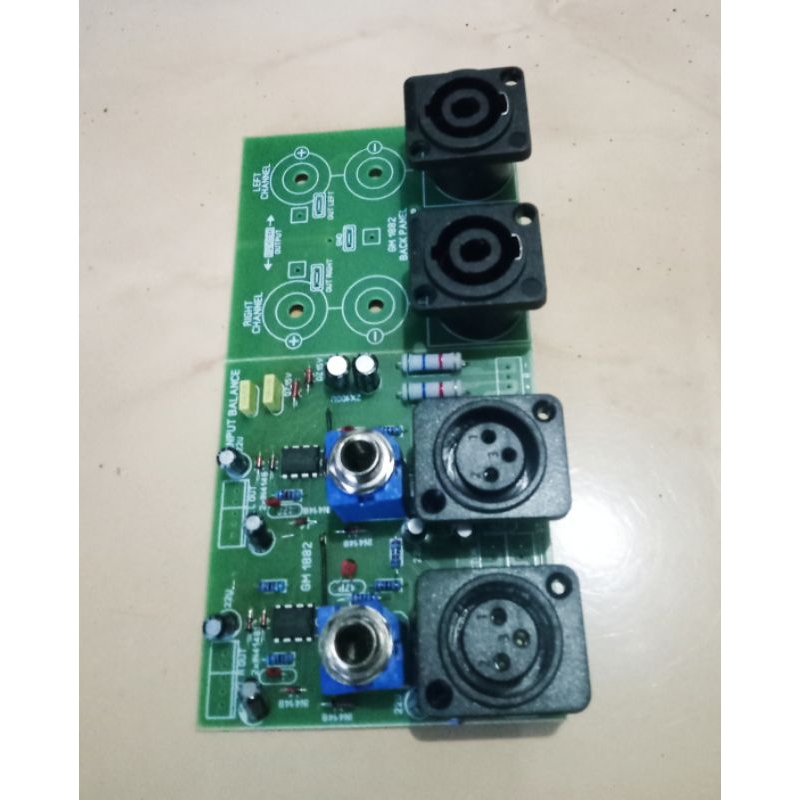 Kit Panel Belakang Input Balance Back Panel Istimewa Seri CA 10 20 30 Thunder By GM