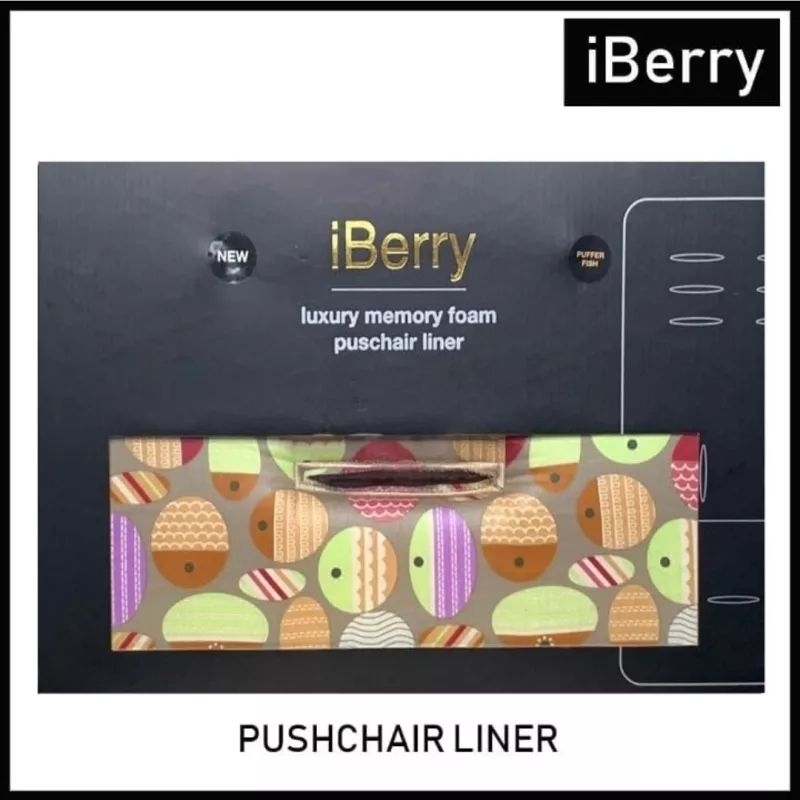 Alas Stroller iBerry Luxury Memory Foam Puschair Liner