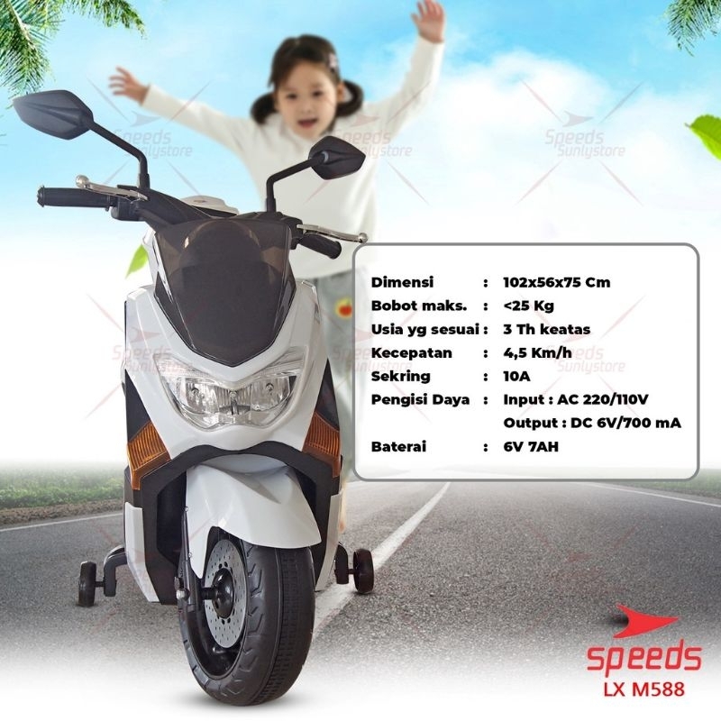 motor aki NMAX mainan