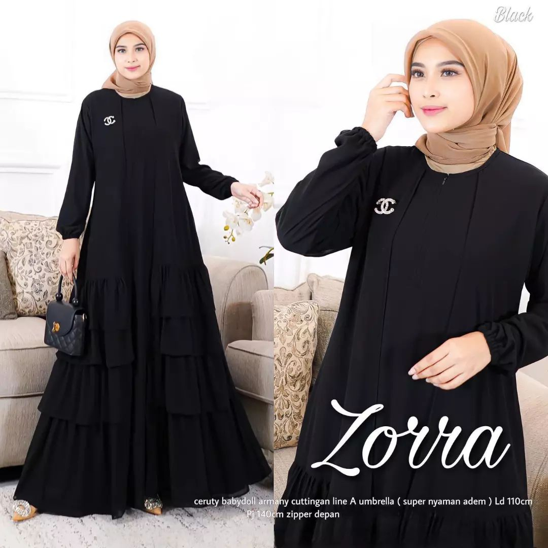 GAMIS WANITA KEKINIAN ZORRA DRESS BAHAN CERUTY BABYDOLL  LD 100 - 120 CM PB 135 TANPA BROSS BISA UNTUK BUSUI TALI PINGGANG TERPISAH GAMIS WANITA TERBARU 2023 DRESS WANITA FASHION MUSLIM JUMBO MAXY DRESS KEKINIAN BAJU MUSLIM WANITA DRESS GREEN SAGE