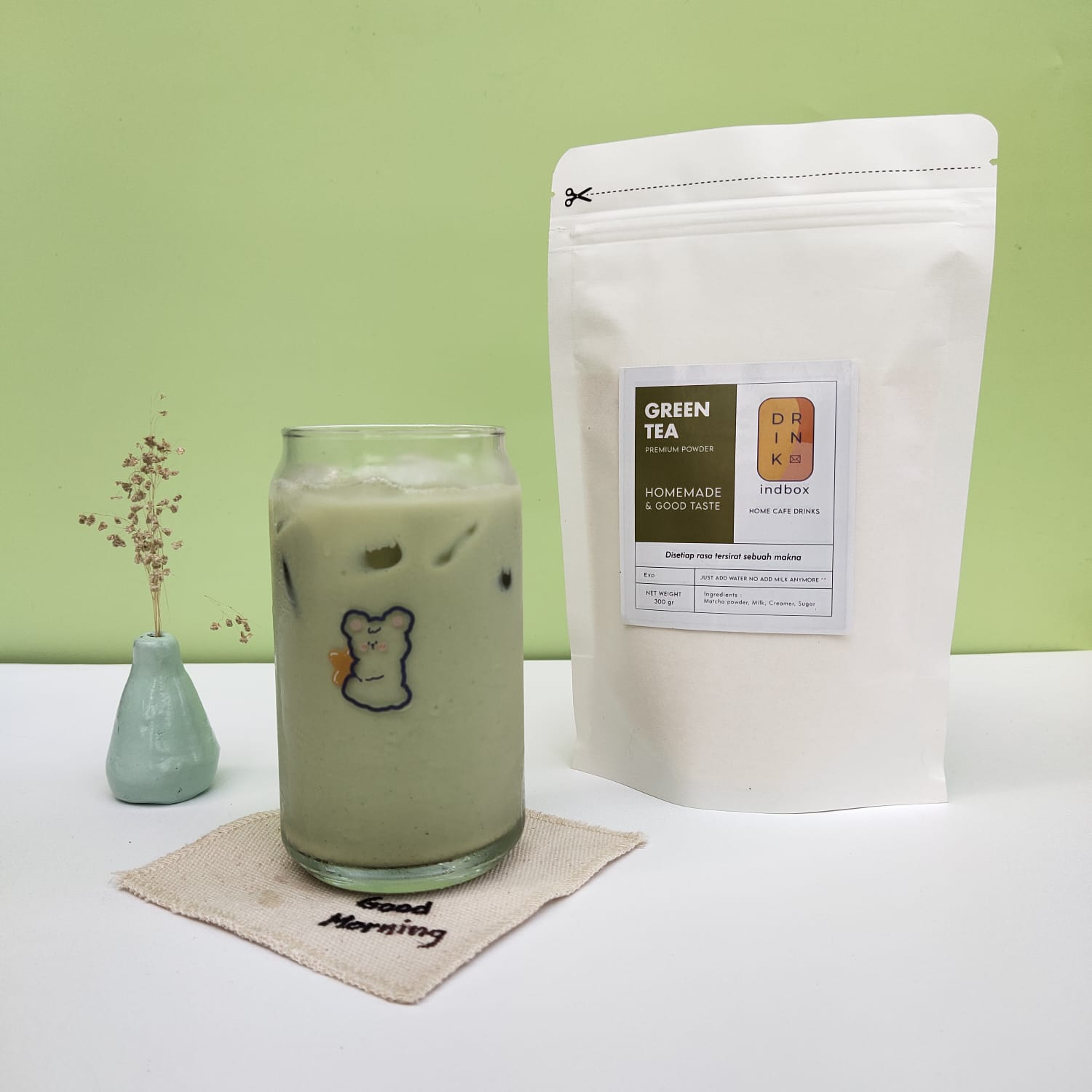 

Bubuk Minuman Premium MATCHA LATTE 1kg