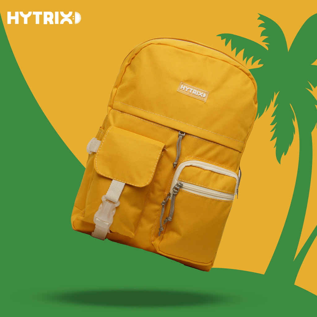 HYBRAND x HYTRIX [SM22] - Colour Pop Backpack - Ransel Wanita Korea Unik Limited Series - FREE Pin Bross Gambar Random