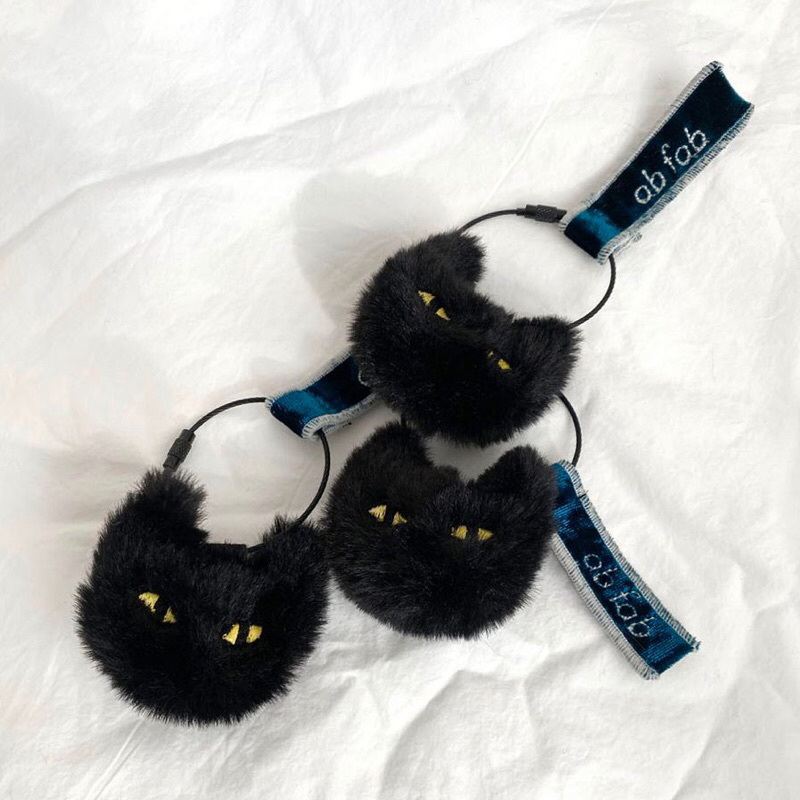 [READY] AB FAB Black Cat Keyring