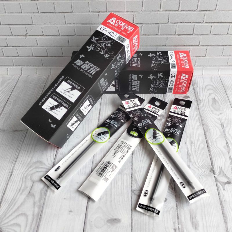 

Refil pulpen Gel bisa di hapus GR-402 Aodemei ( isi 20 pcs )