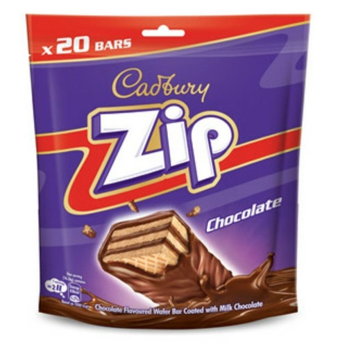 Cadbury Zip Chocolate x20 Bars