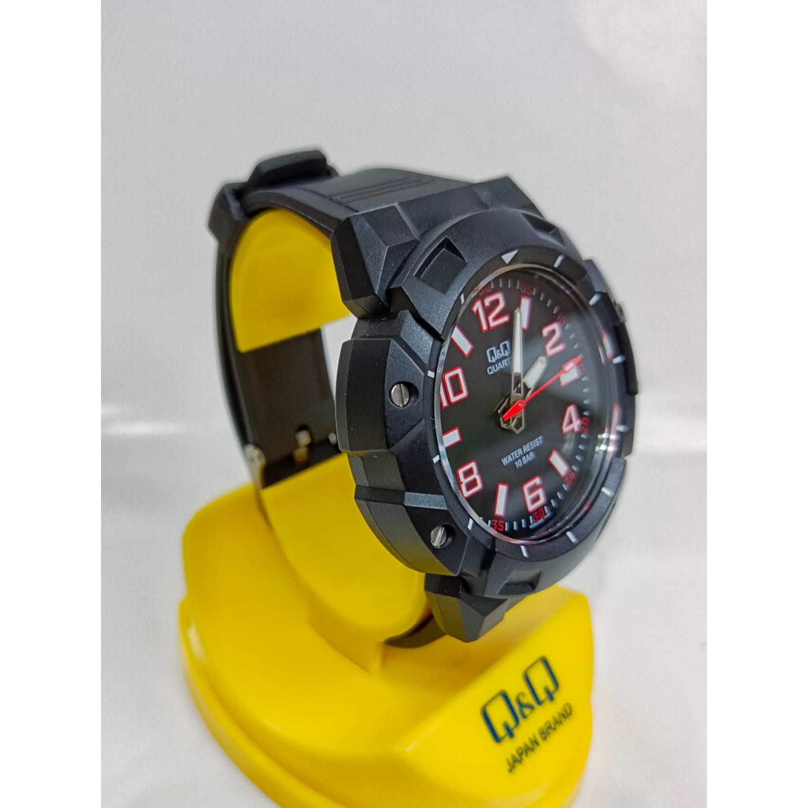 SALE 7.7 Jam Tangan Pria Sporty Casual Rubber Analog Original Q&amp;Q QNQ QQ VS16/VR16/VR84/VR86/VR88 Series