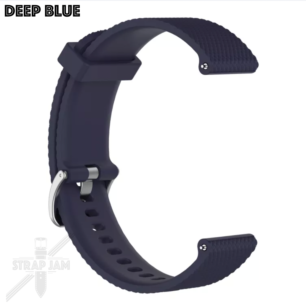 Tali Jam 20mm Kompatibel Omega X Swatch 42mm - Strap SBF Silikon Rubber Karet