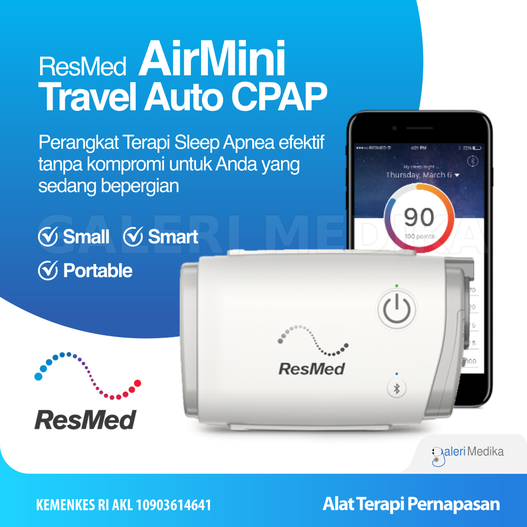 ResMed AirMini Travel Auto CPAP - Terapi Sleep Apnea