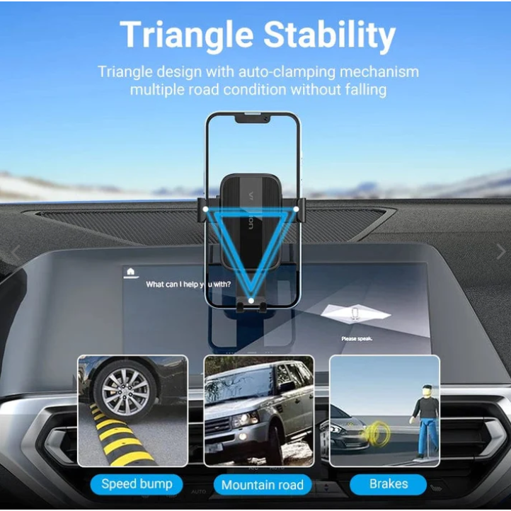 VENTION Car Phone Holder Mount Gantungan HP Ac Mobil Suction