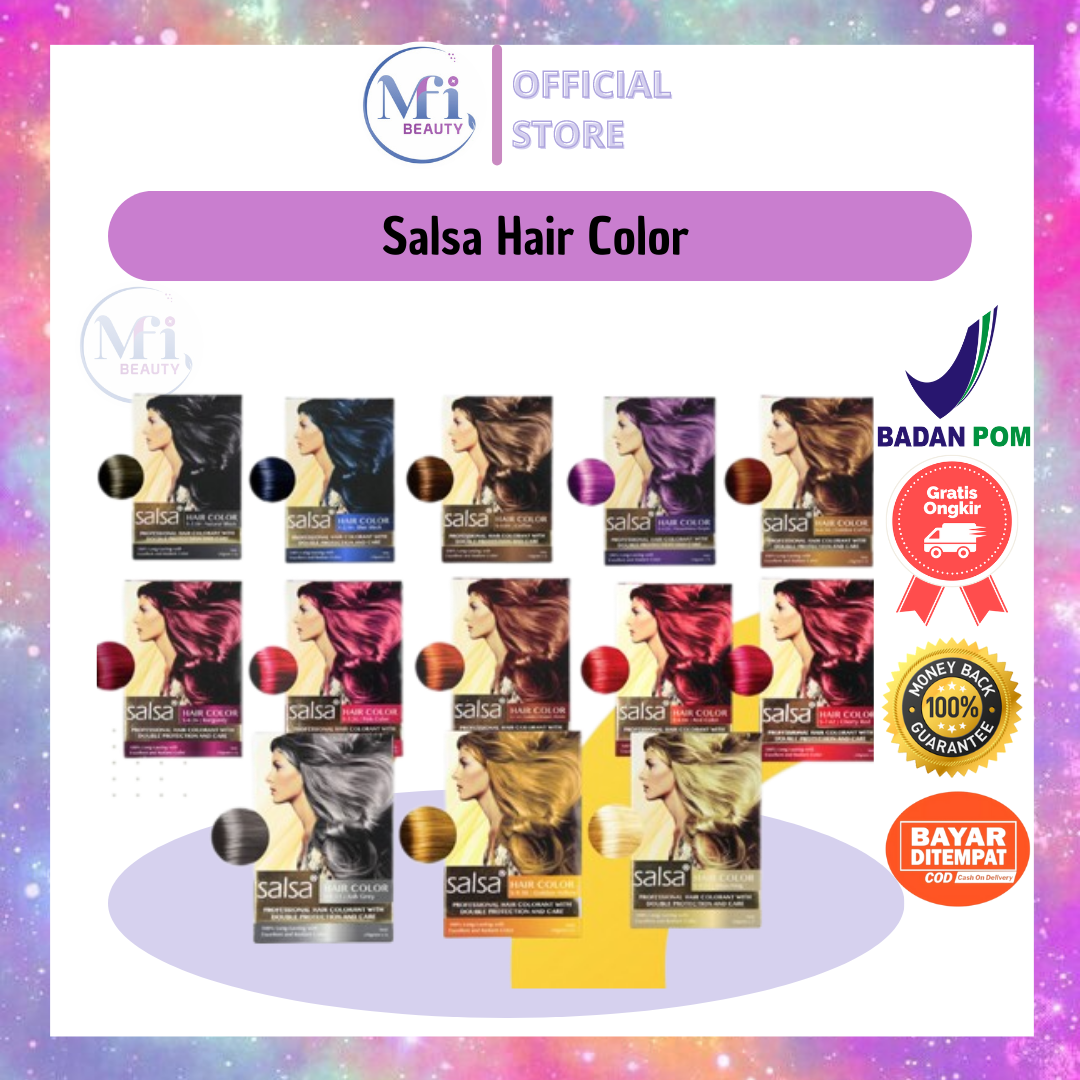 MFI - Salsa Hair Color | Semir Rambut Permanen By Salsa