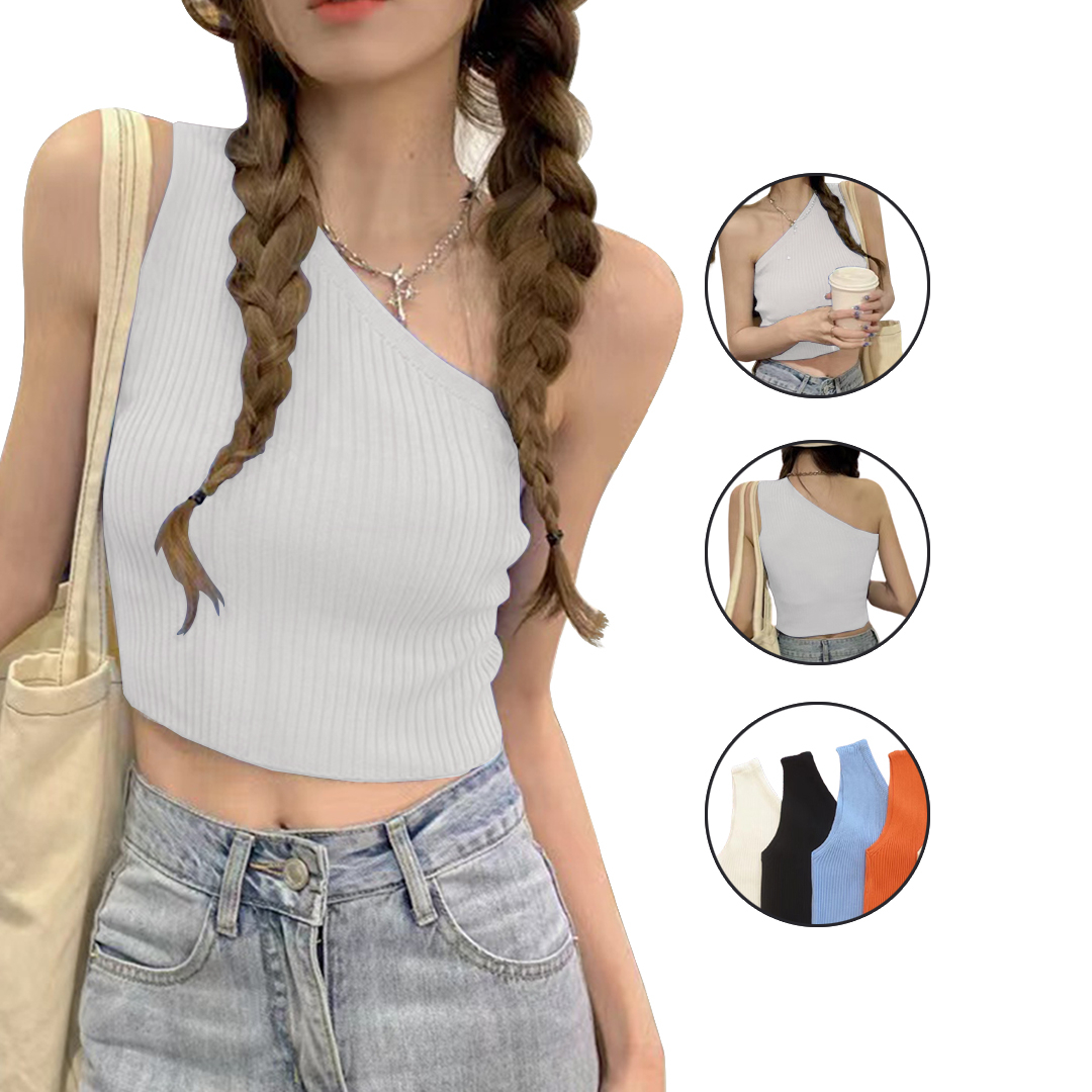 Crop Tops Women's YS6131 Korean Girls  imported wireless - YOSINOGAWA