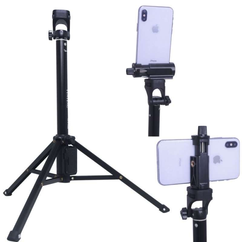 TONGSIS NEW BLUETOOTH YUNTENG VCT 1688 TRIPOD 3 IN 1 SELFIE STICK VCT