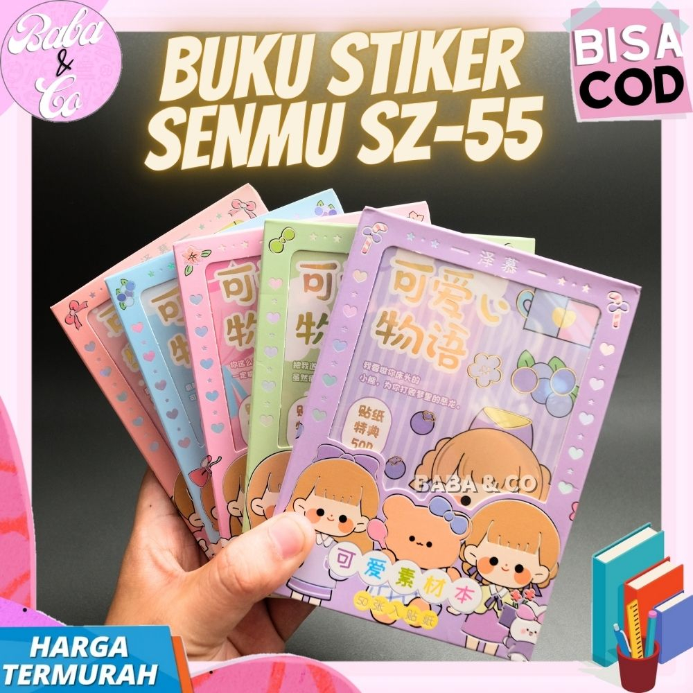 

BUKU STIKER SZ-55 STIKER LUCU UNIK BUKU STIKER MASU MOMO UNIK SZ55 COD ALBUM STIKER MASU SZ-55