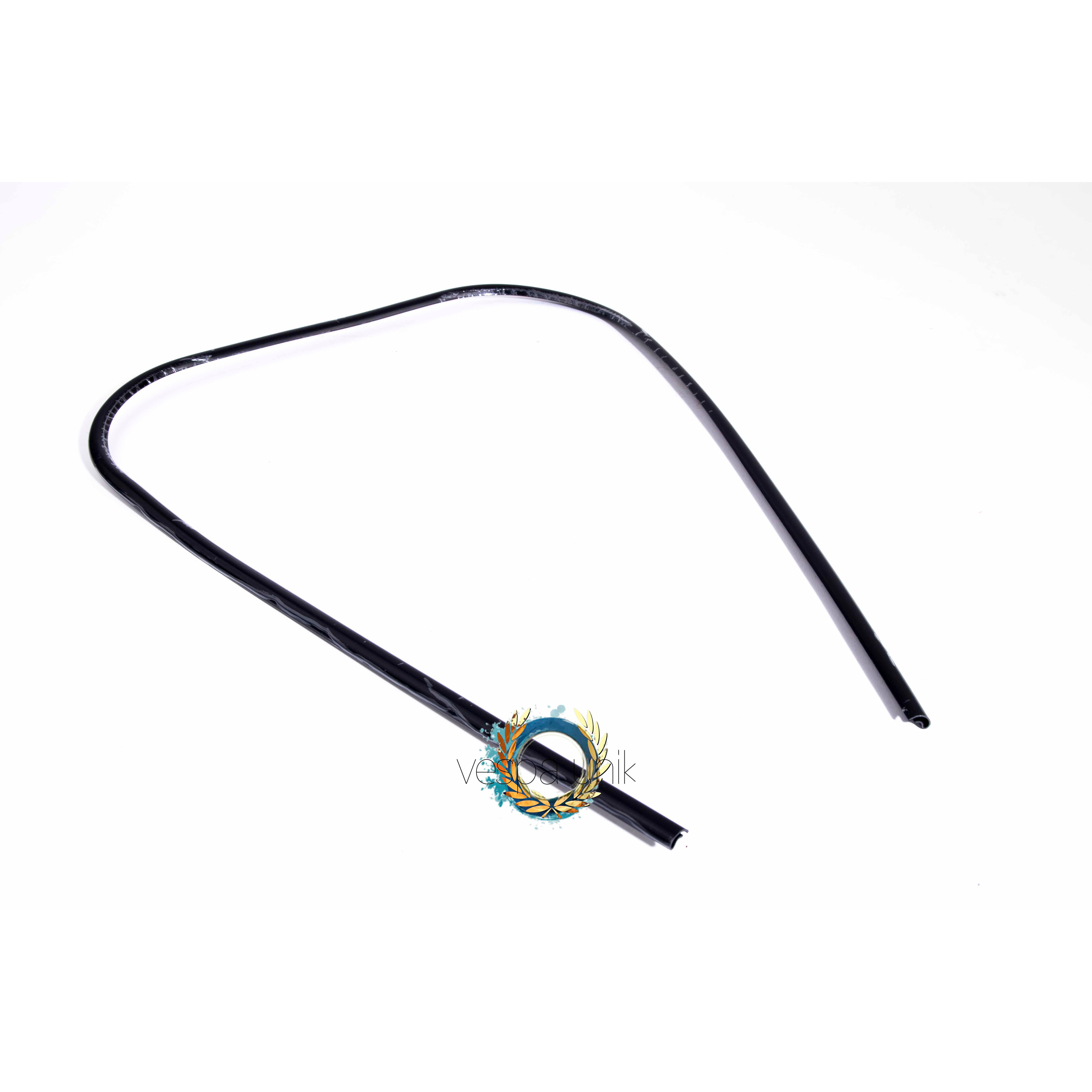 Lis Body Vespa Plastik Alumunium Hitam