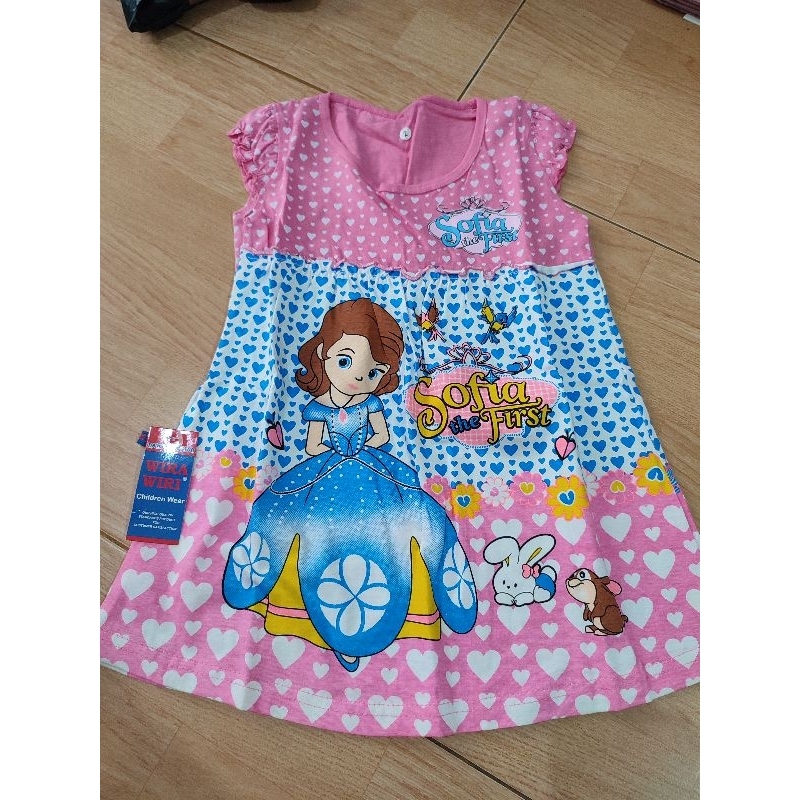 Dress Anak Harian Sofia 2 - 10  tahun