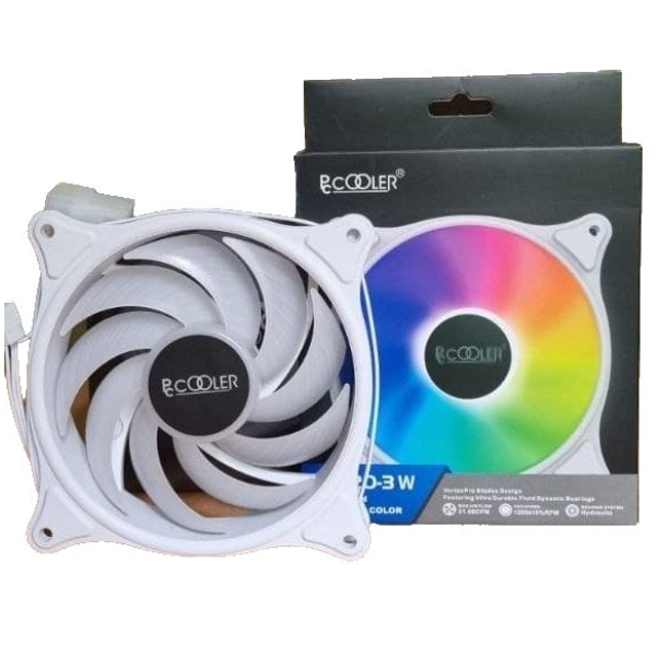 PCCOOLER Fan Casing 12Cm RGB PCCooler FX-120-3 White